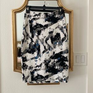 Banana Republic Print Skirt NWT